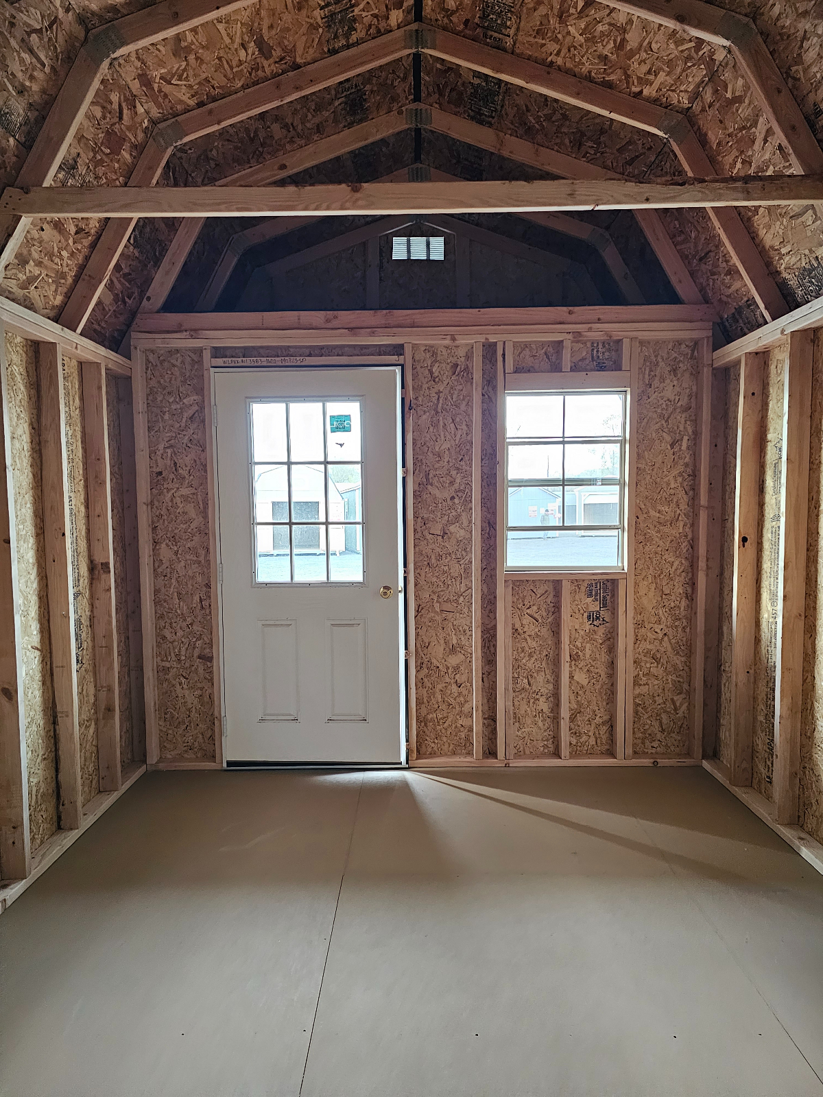 10 x 20 LOFTED BARN w/PLAYHOUSE Pkg ** Old Hickory Sheds Moses Lake