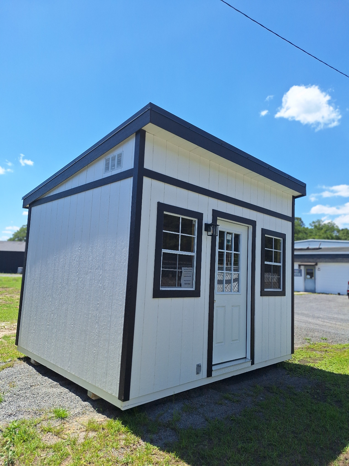 10' x 12' Compact 10x12 Tool Shed for Organized Storage in Summerville, SC - Bearded Bryan's Buildings and Barns for sale in Summerville, SC