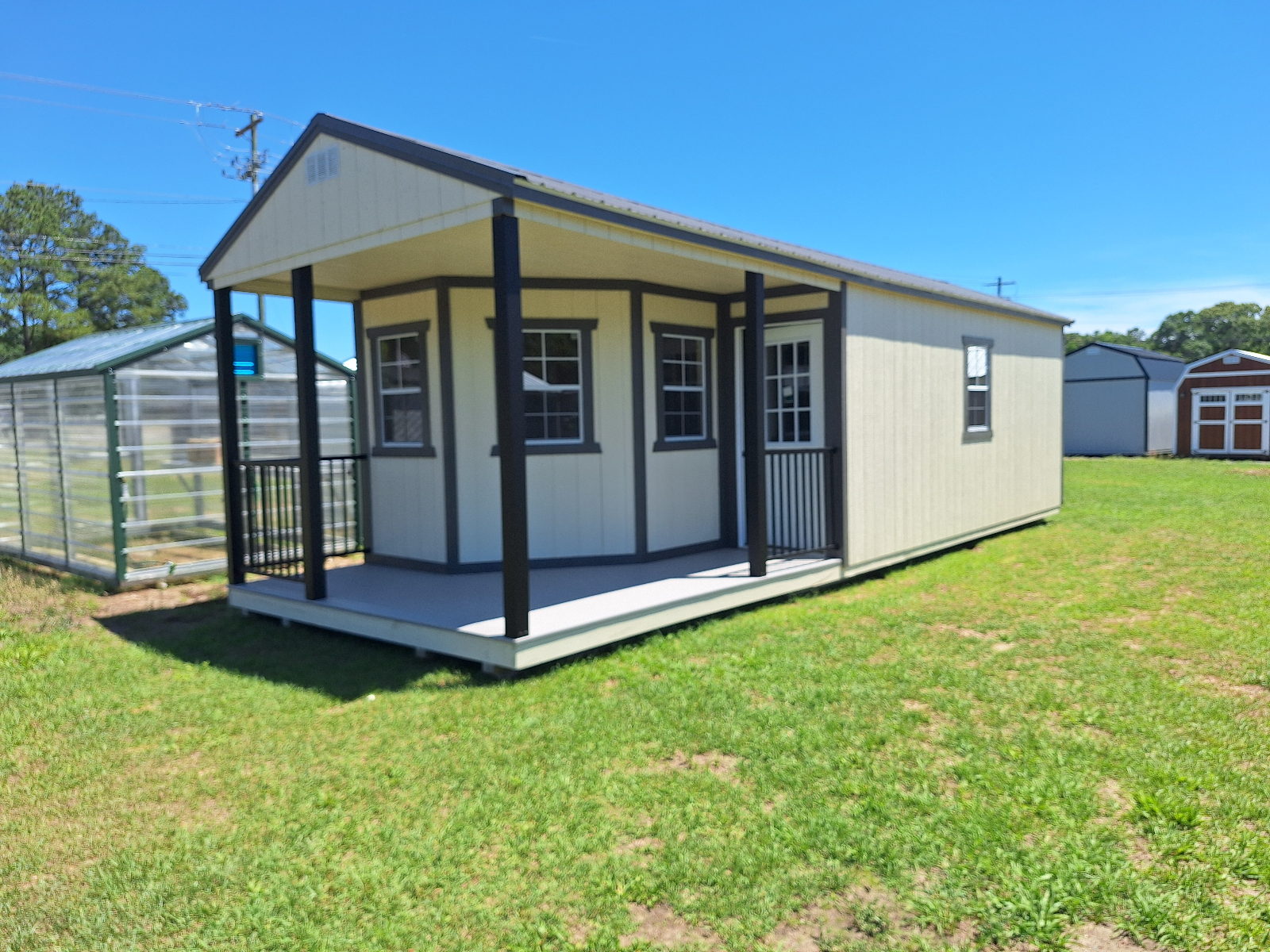 12' x 32' Deluxe Porch A-Frame Shed for Hobby & Tool Storage in Summerville, SC for sale in Summerville, SC