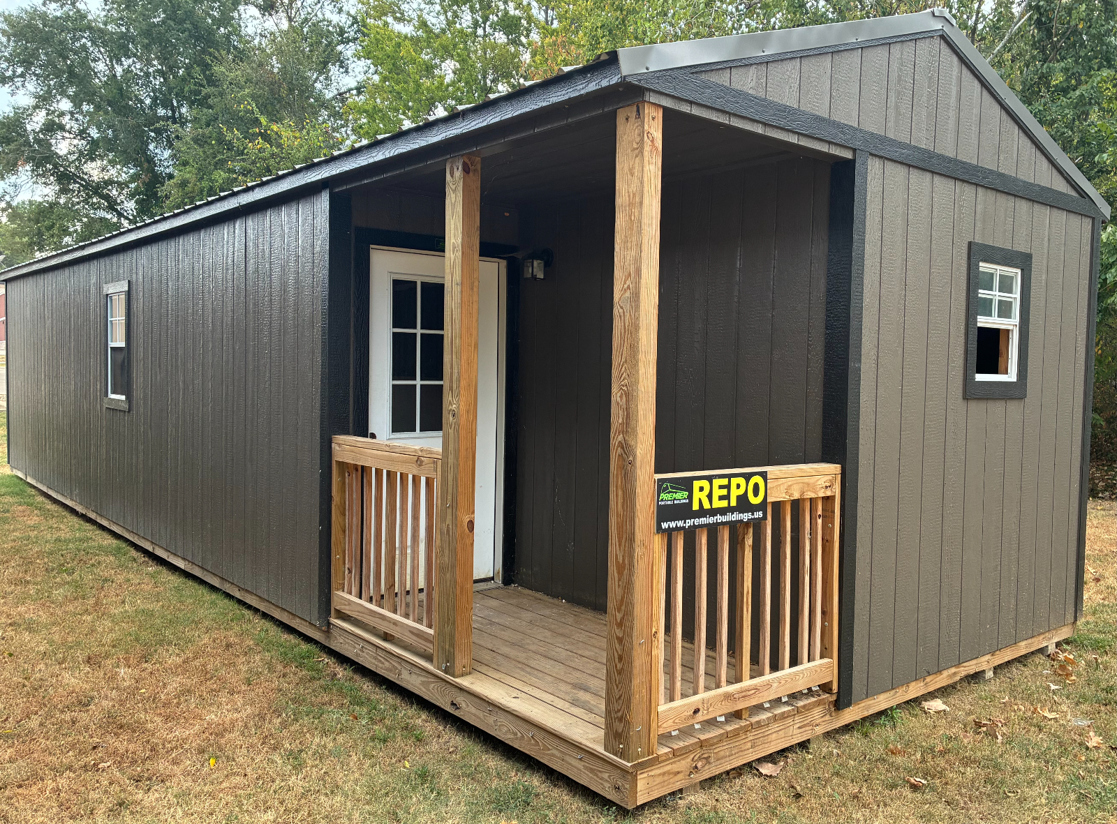 12' x 40' REPO 12x40 Side Cabin (With Electrical) $250 Down and $477.10/Month for sale in Gilmer, TX