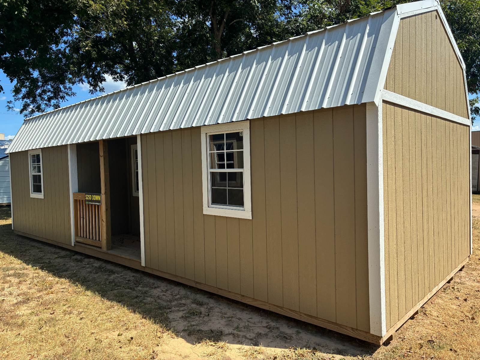 12' x 32' 12x32 Center Lofted Cabin $250 Down and $434.44/Month for sale in Gilmer, TX