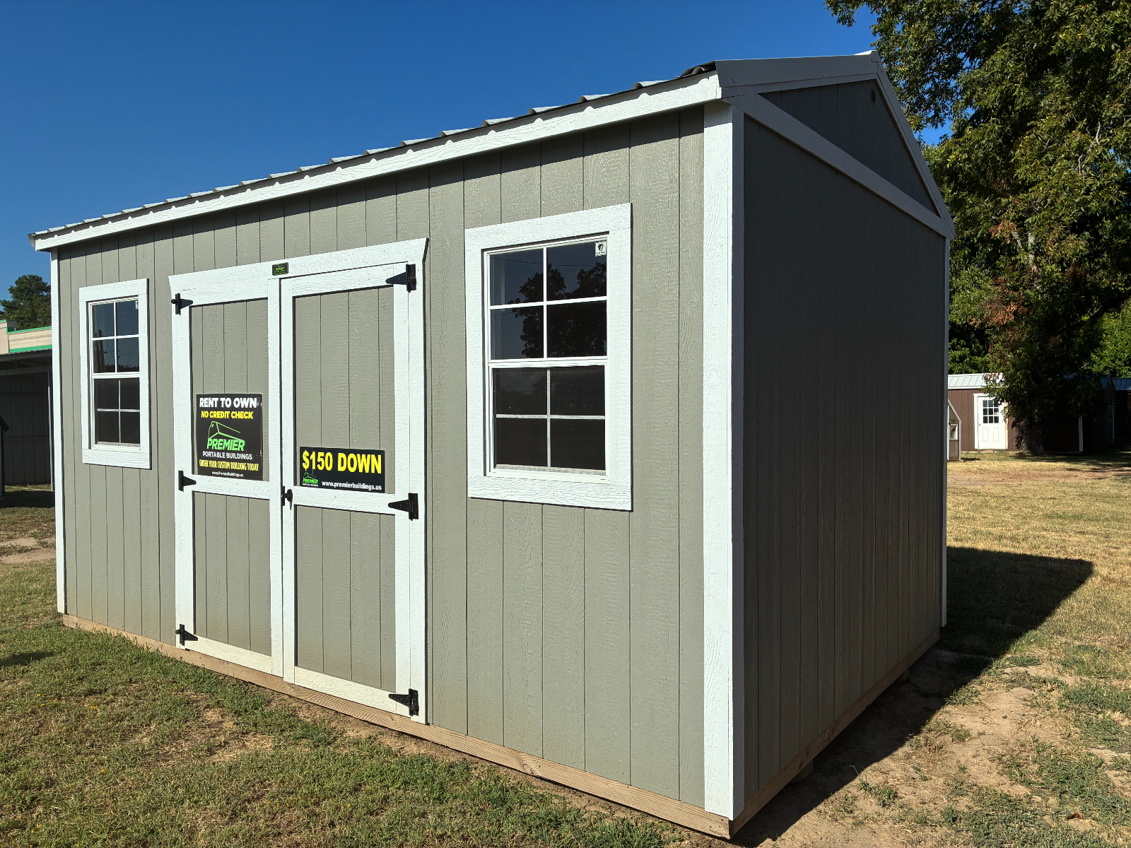10' x 16' 10x16 Side Utility $150 Down and $178.74/Month for sale in Gilmer, TX