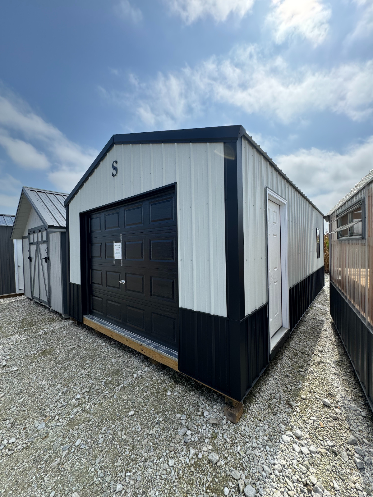 14' x 24' Large Equipment Storage A-Frame Garage in Clayton, IL - Schrocks Woodshop for sale in Clayton, IL
