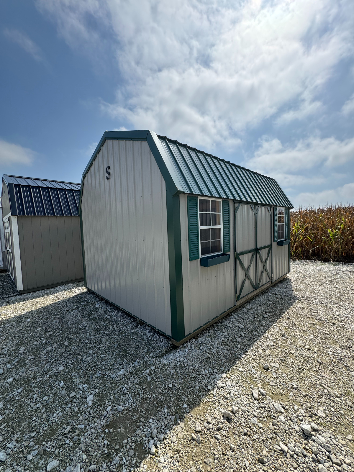 12' x 16' Side Lofted A-Frame Barn Shed 12x16 for Hobby & Tool Storage in Clayton, IL for sale in Clayton, IL