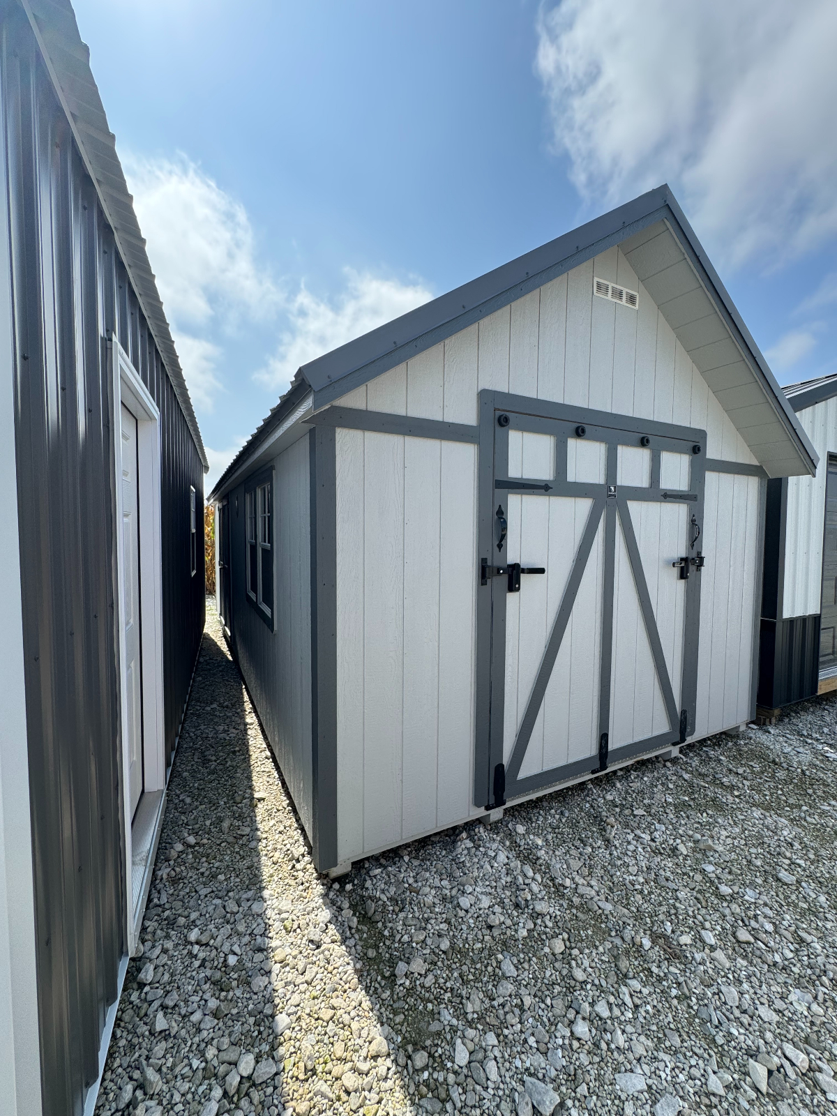 12' x 24' Lofted A-Frame Shed 12x24 for Versatile Hobby Storage in Clayton, IL for sale in Clayton, IL