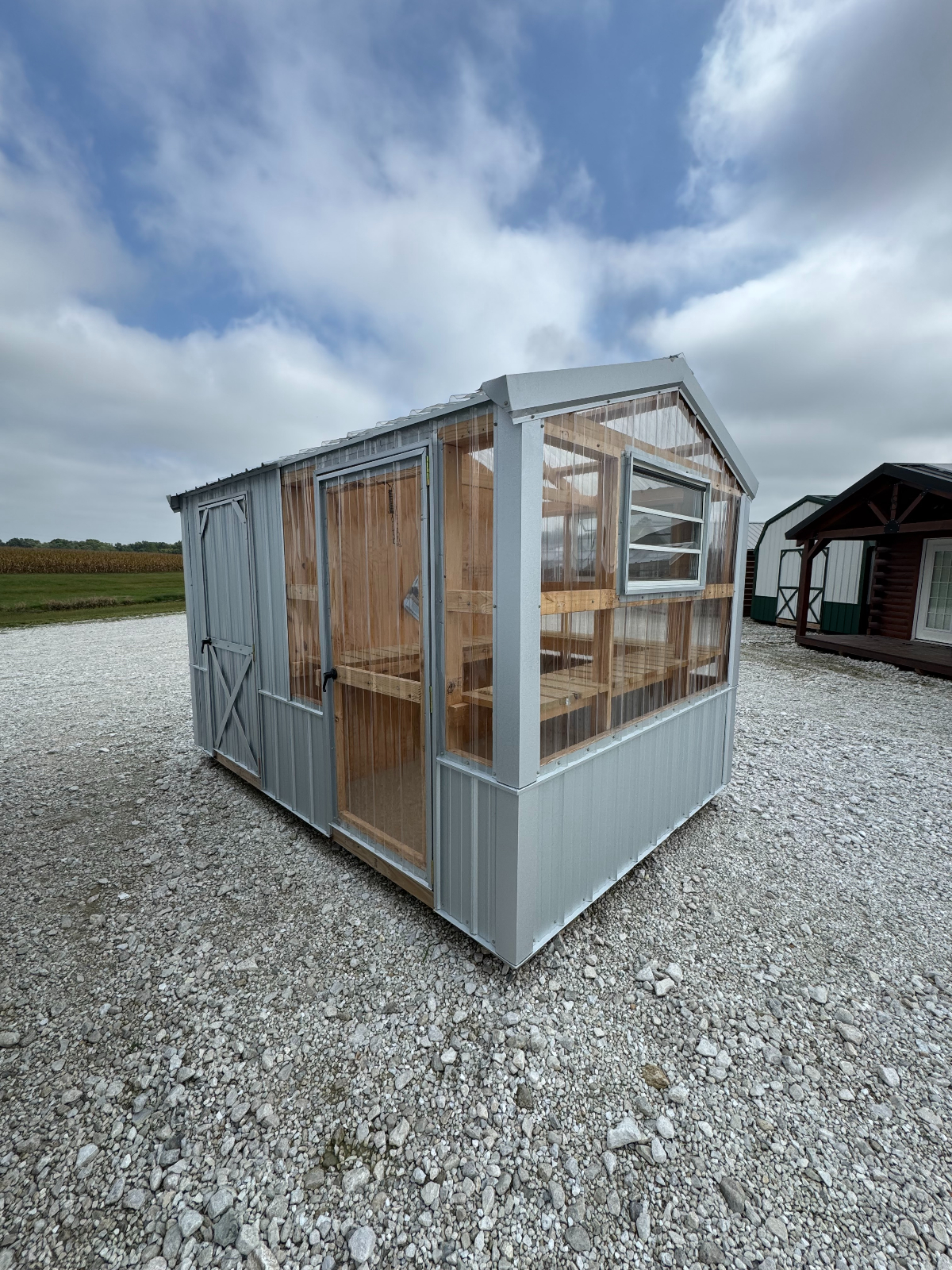 8' x 12' A-Frame 8x12 Garden Tool Organizer Shed in Clayton, IL for sale in Clayton, IL