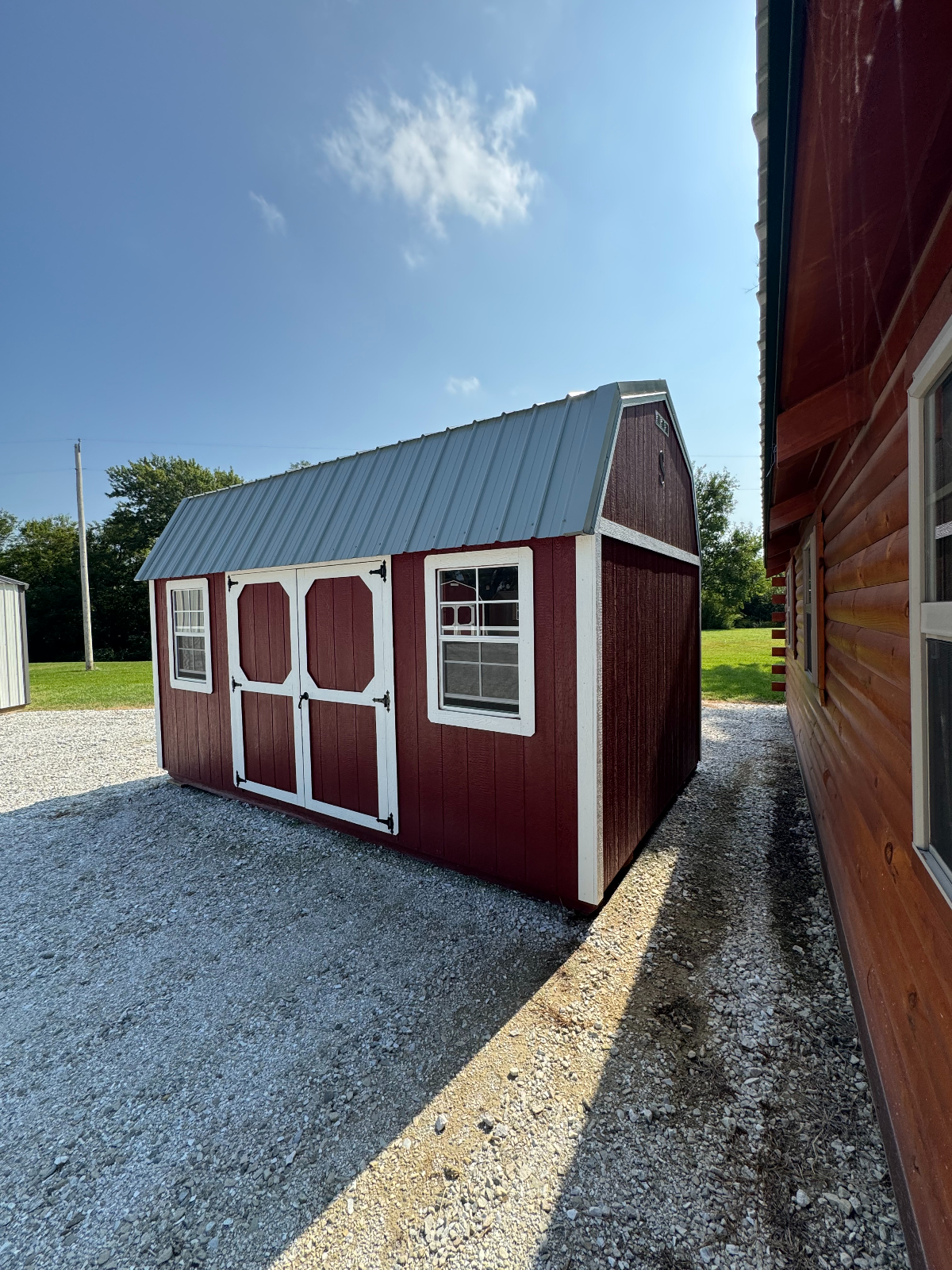 10' x 16' Lofted Shed 10x16 for Workshop & Equipment Storage in MT.STERLING, IL for sale in MT.STERLING, IL