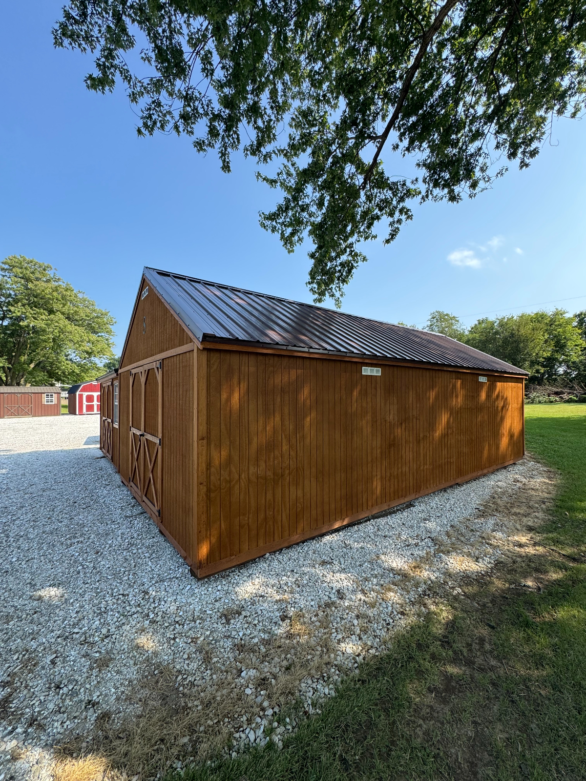 14' x 28' Large Capacity Lofted A-Frame Shed for Equipment in MT.STERLING, IL for sale in MT.STERLING, IL