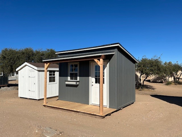 8' x 12' 8 x 12 SheShed Includes 4’ Porch for sale in Oak Hills , CA