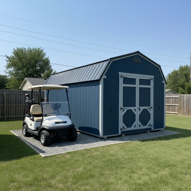12' x 20' Lofted Gambrel Barn Shed 12x20 for Multi-Use Storage in GRANVILLE, IL for sale in GRANVILLE, IL