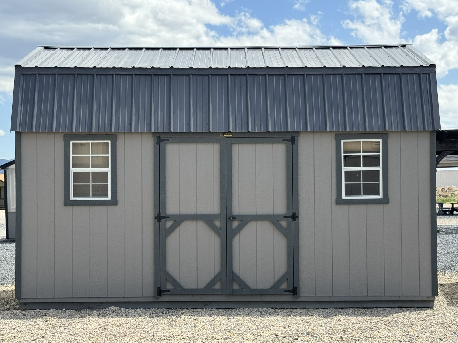 10' x 16' Gambrel 10x16 HI-SIDE BARN Shed for Hobby & Tool Storage in Farr West, UT for sale in Farr West, UT