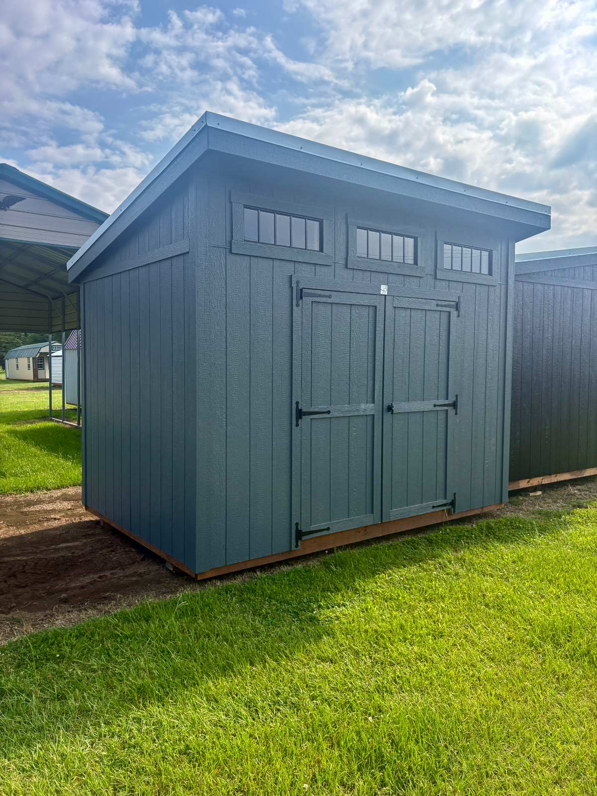 8' x 12' Parton Sheds - Greenville!  Summer Repo Sale!  Save 15% on this Gently Used Modern Utility Building! for sale in Greenville, SC