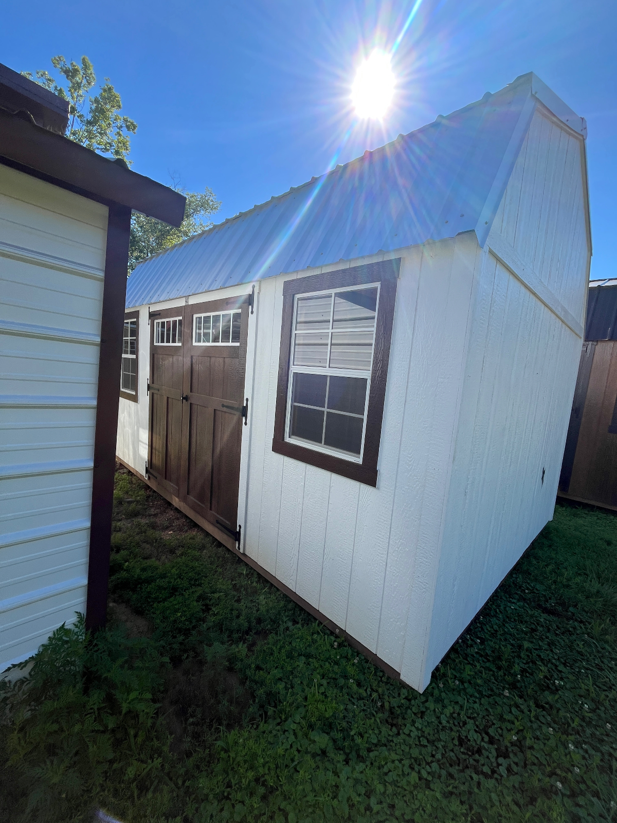 10' x 16' Parton Sheds-Pickens! Save 20% on this used 10x16 side lofted barn!  for sale in Pickens, SC