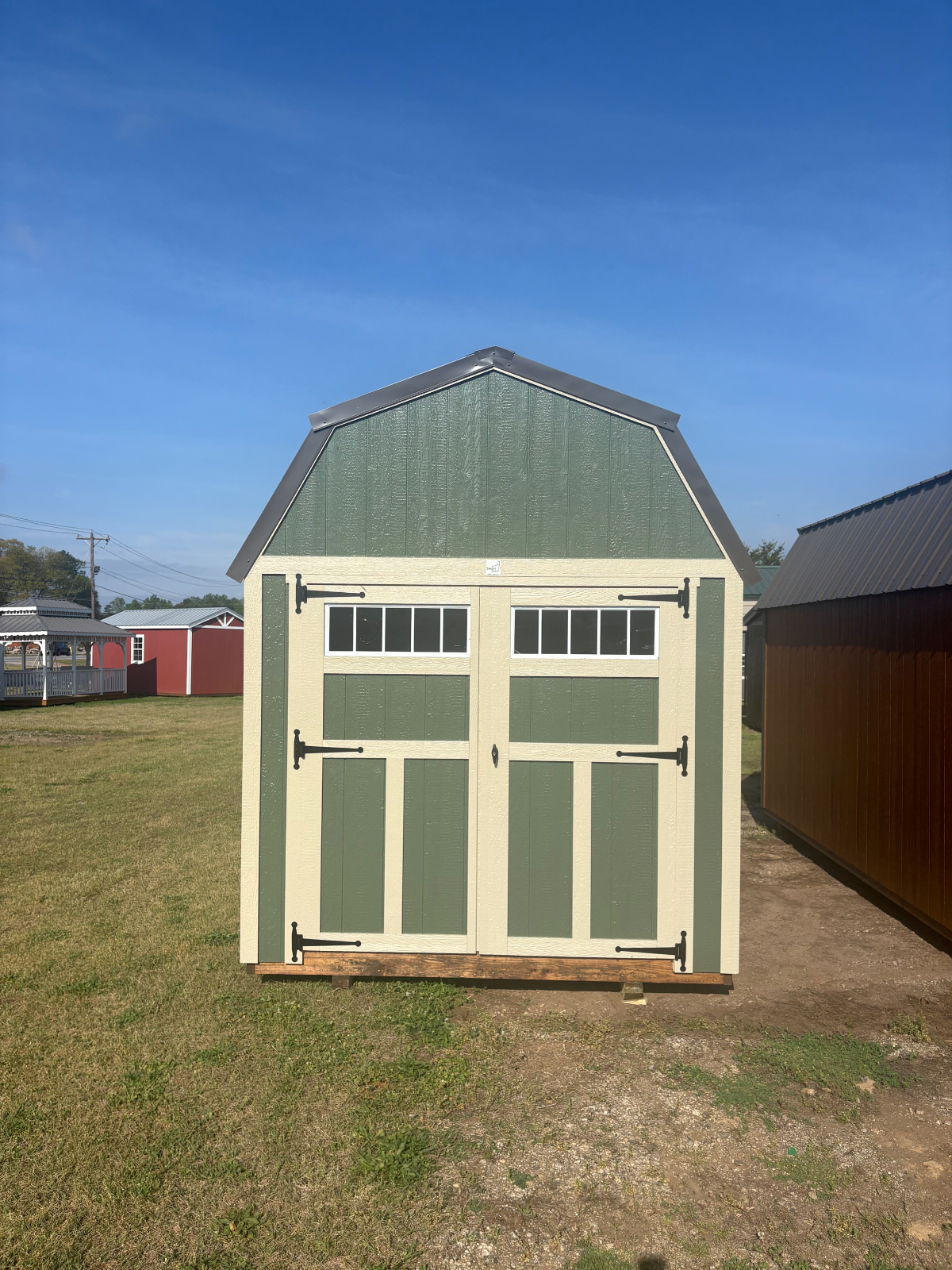 8' x 12' Parton Sheds - Greenville!  Spring Sale!  Save up to 10% on this 8x12 Lofted Barn for sale in Greenville, SC