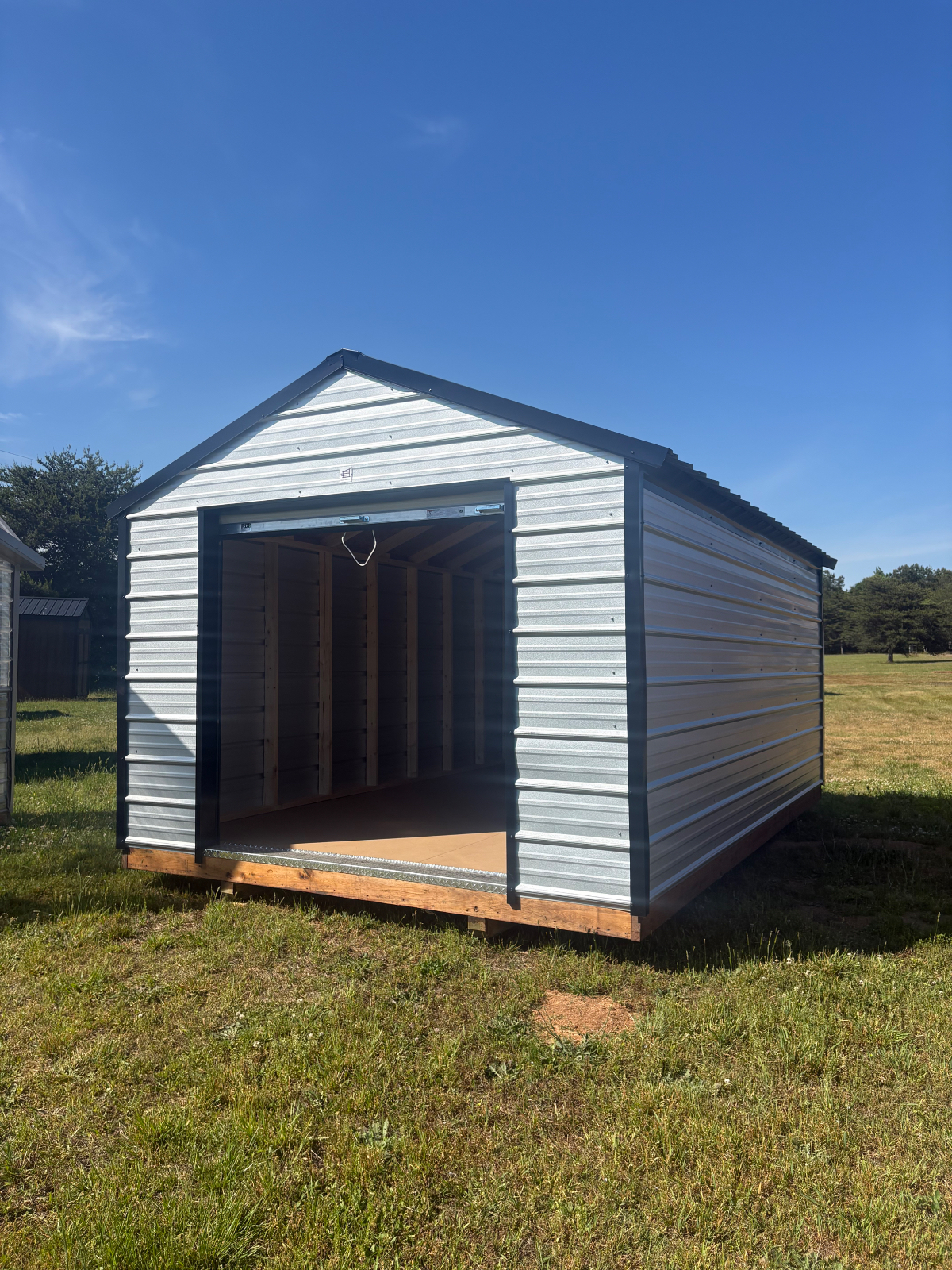 10' x 16' Parton Sheds - Greenville!  Spring Sale!  Save up to 10% on this 10x16 Metal Utility Garage for sale in Greenville, SC