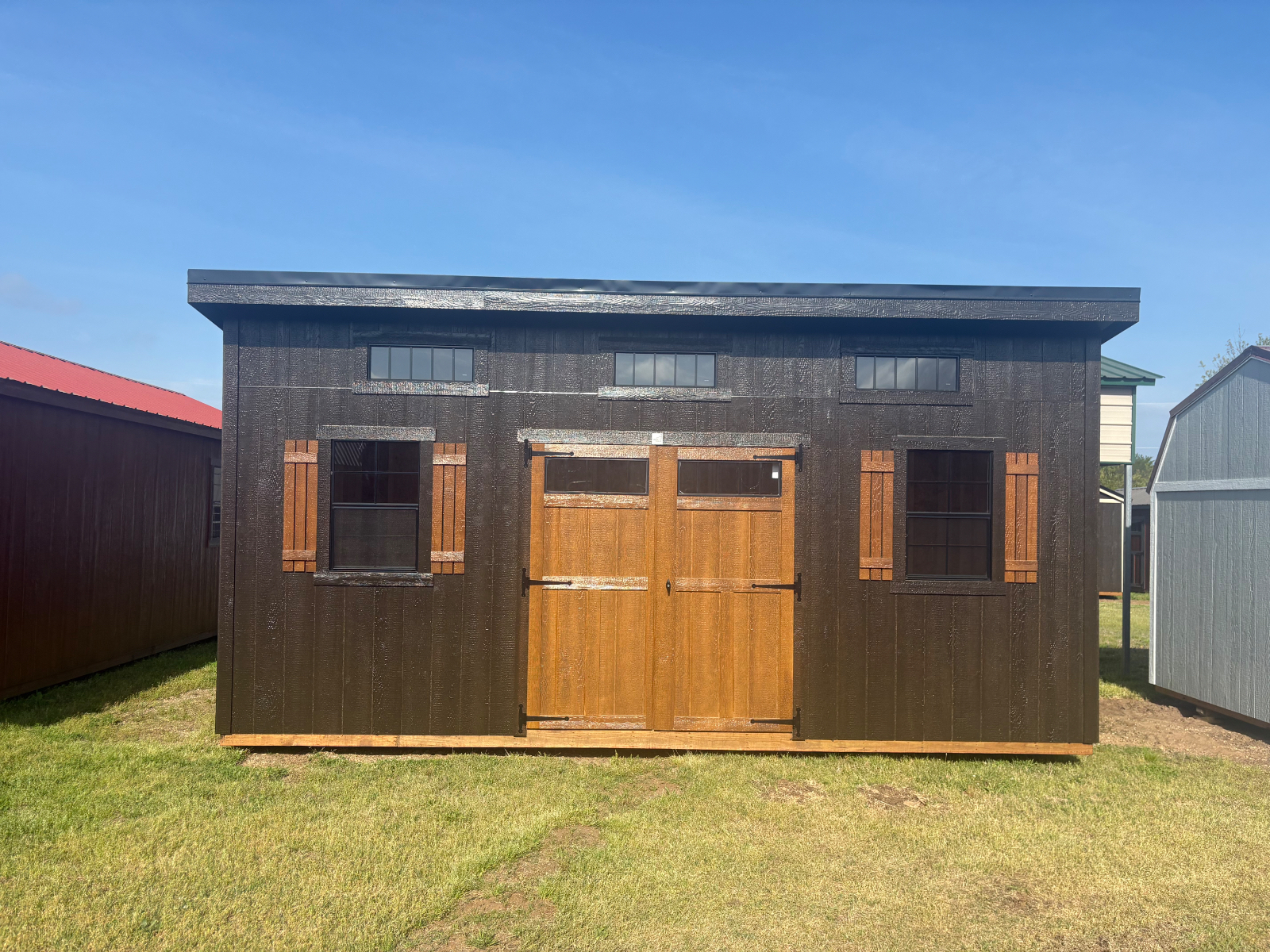 10' x 20' Parton Sheds - Greenville!  Spring Sale!  Save up to 10% on this 10x20 Modern Utility Building with Electric! for sale in Greenville, SC