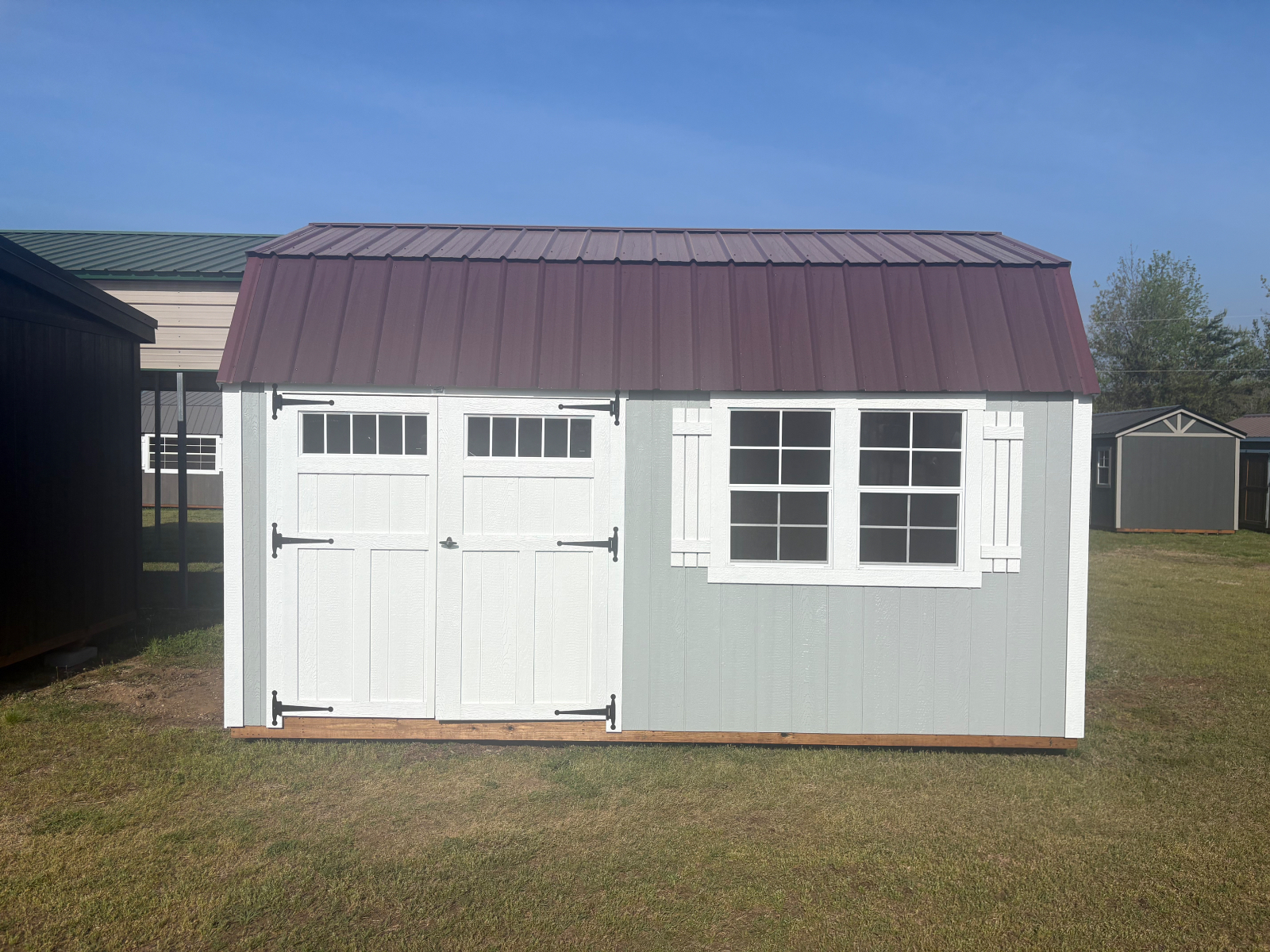 10' x 16' Parton Sheds - Greenville!  Spring Sale!  Save up to 10% on this 10x16 Side Lofted Barn with Electric! for sale in Greenville, SC