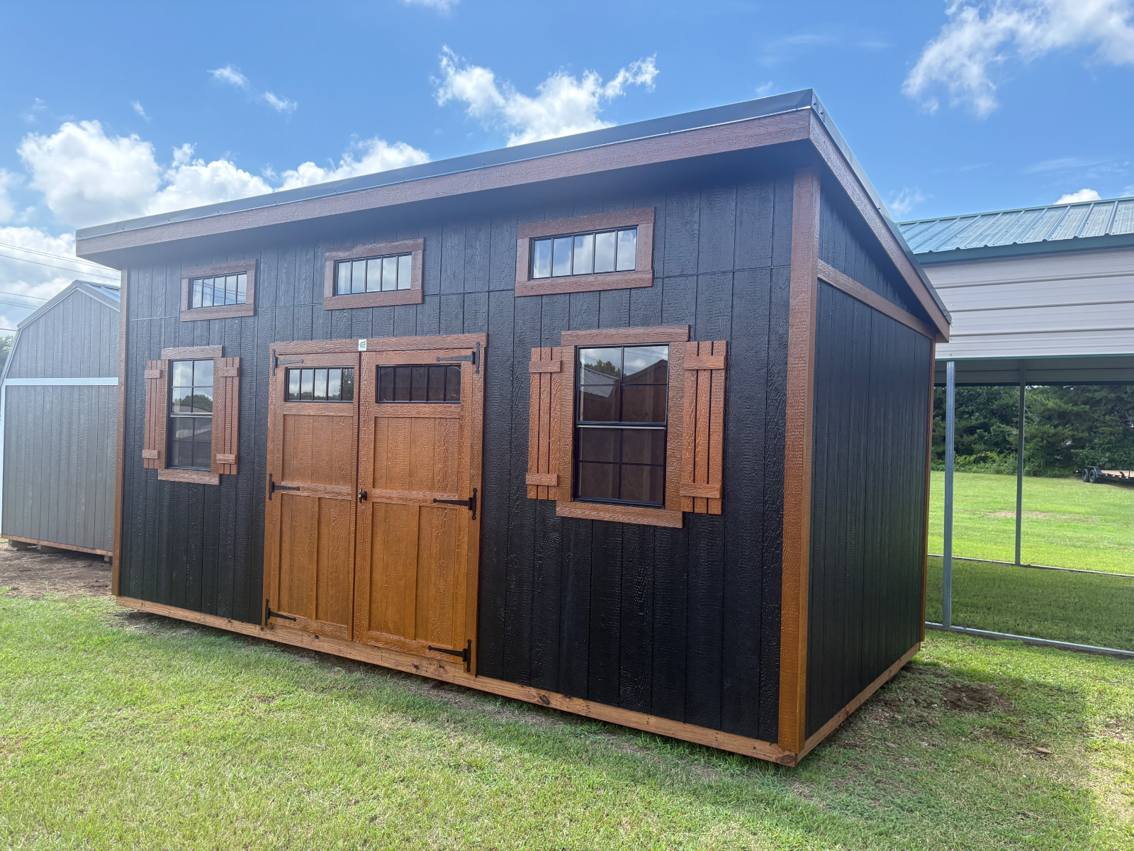 10' x 20' Parton Sheds - Greenville!  Summer Sale!  Save up to 10% on this 10x20 Modern Utility with Electric! for sale in Greenville, SC