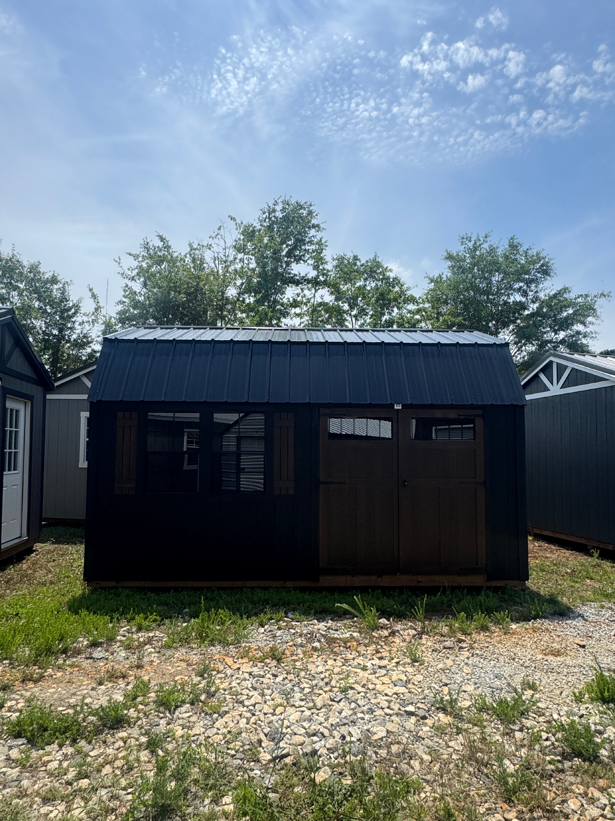 10' x 16' Parton Sheds - Pickens!  Summer Sale!  Save up to 10% on this 10x16 Side Lofted Barn with Electric for sale in Pickens, SC
