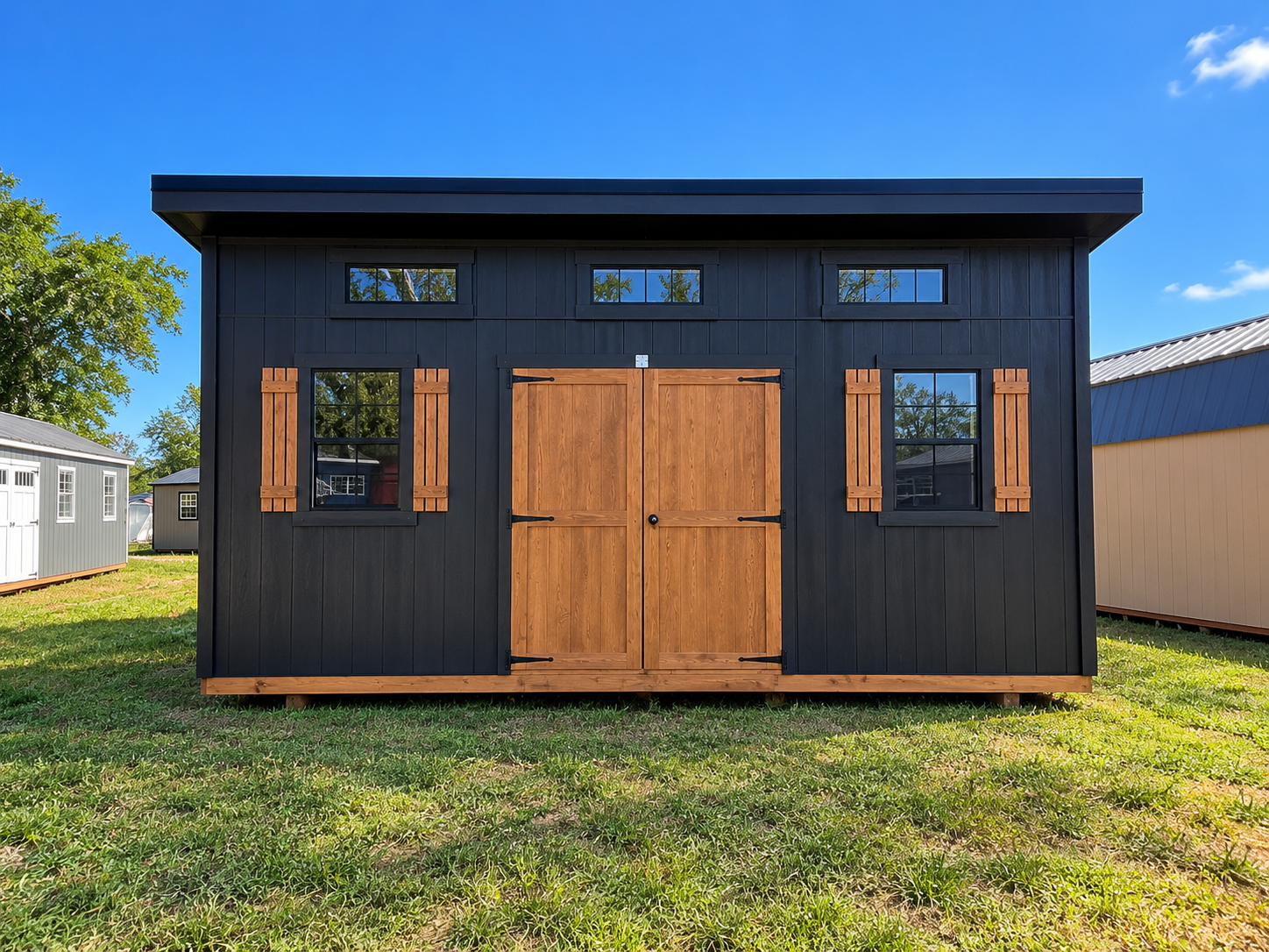 10' x 20' Parton Sheds-Pickens! Back in stock and on sale! Save up to 10% on this 10x20 Modern Utility  for sale in Pickens, SC