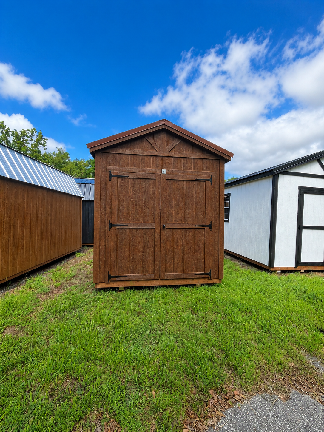 8' x 12' Parton Sheds-Pickens! Back in stock! Save up to 10% on this 8x12 Utility Building for sale in Pickens, SC