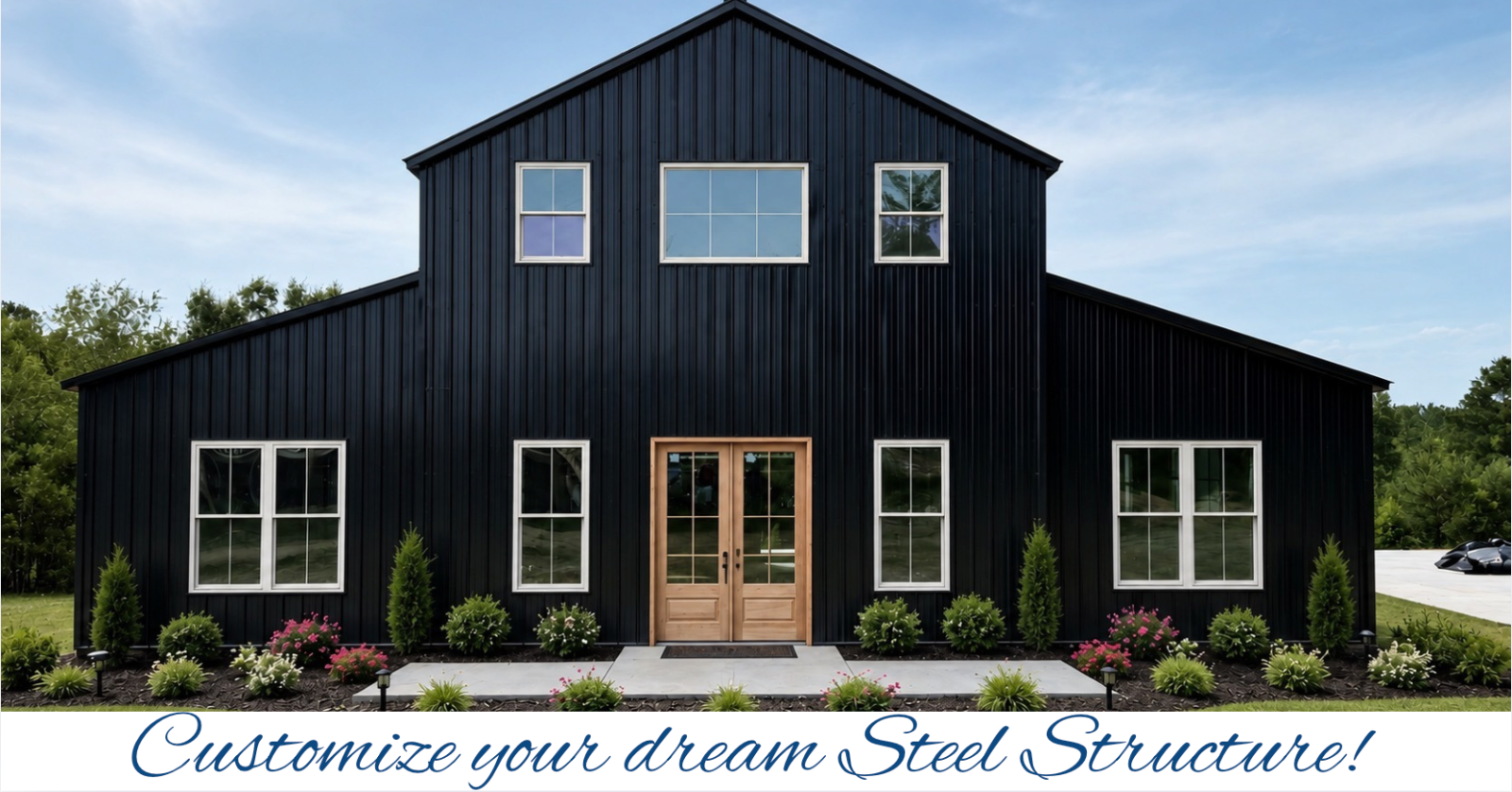 53' x 40' Parton Sheds and Structures - 53 x 40 x 19/10 Step Down Barndominium for sale in Pickens, SC