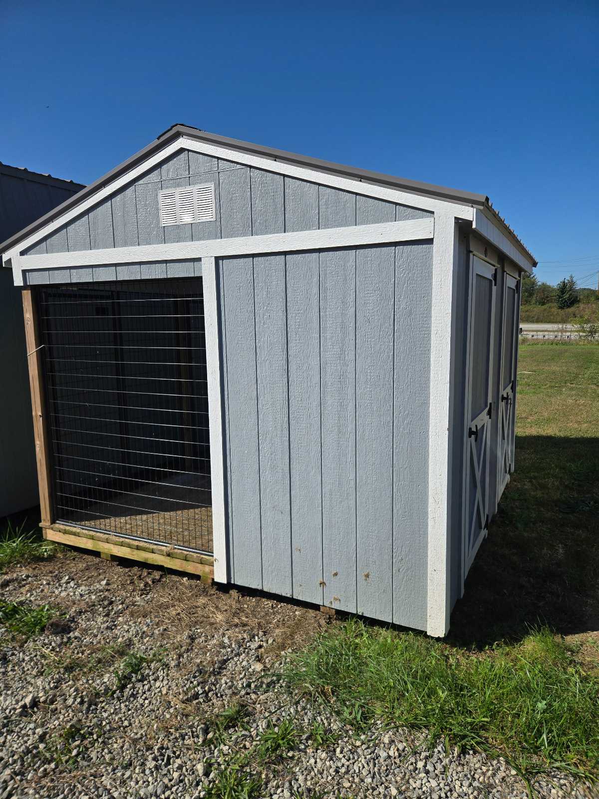 10' x 11' 10x11 A-Frame Kennel Shed for Pet Storage in Wellston, OH for sale in Wellston, OH
