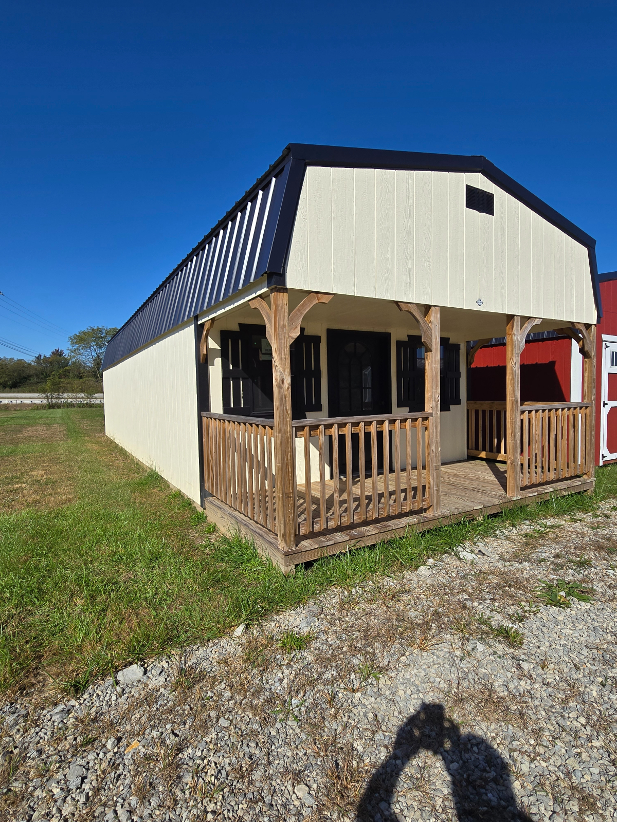 14' x 40' Gambrel Cabin with Living Space & Storage in Wellston, OH for sale in Wellston, OH