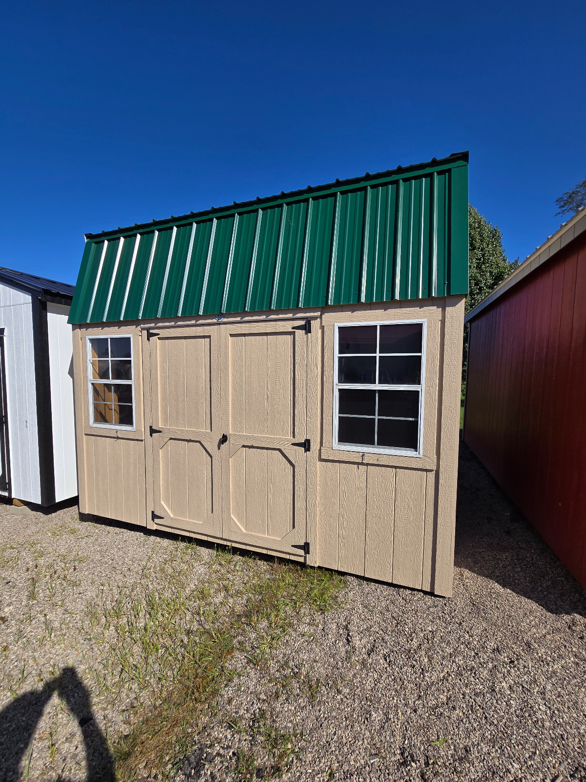 8' x 12' Gambrel Roof High Barn Shed 8x12 for Garden Tool Storage in Wellston, OH for sale in Wellston, OH