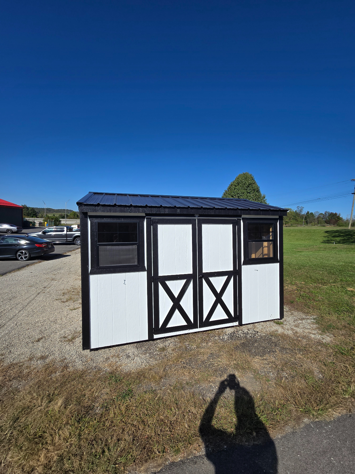 8' x 12' Compact Living Shed 8x12 for Backyard Storage in Wellston, OH for sale in Wellston, OH