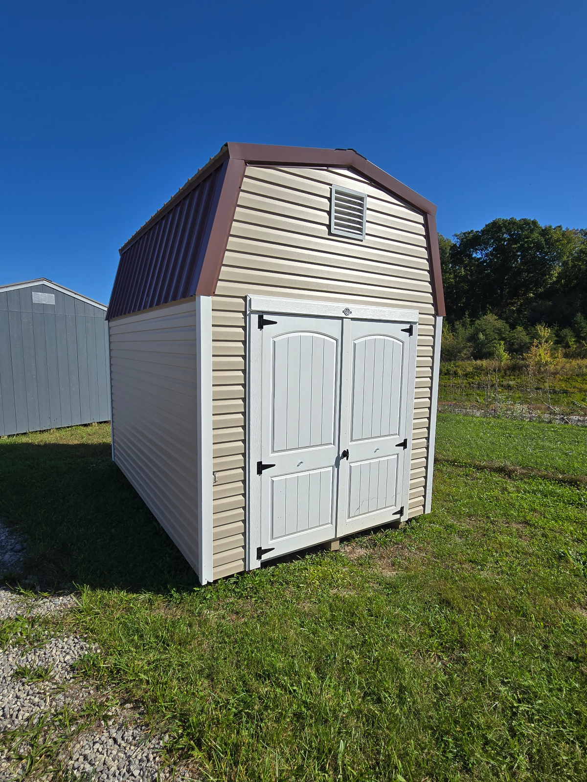 8' x 12' High Barn 8x12 Gambrel Shed - Backyard Tool Storage in Wellston, OH for sale in Wellston, OH