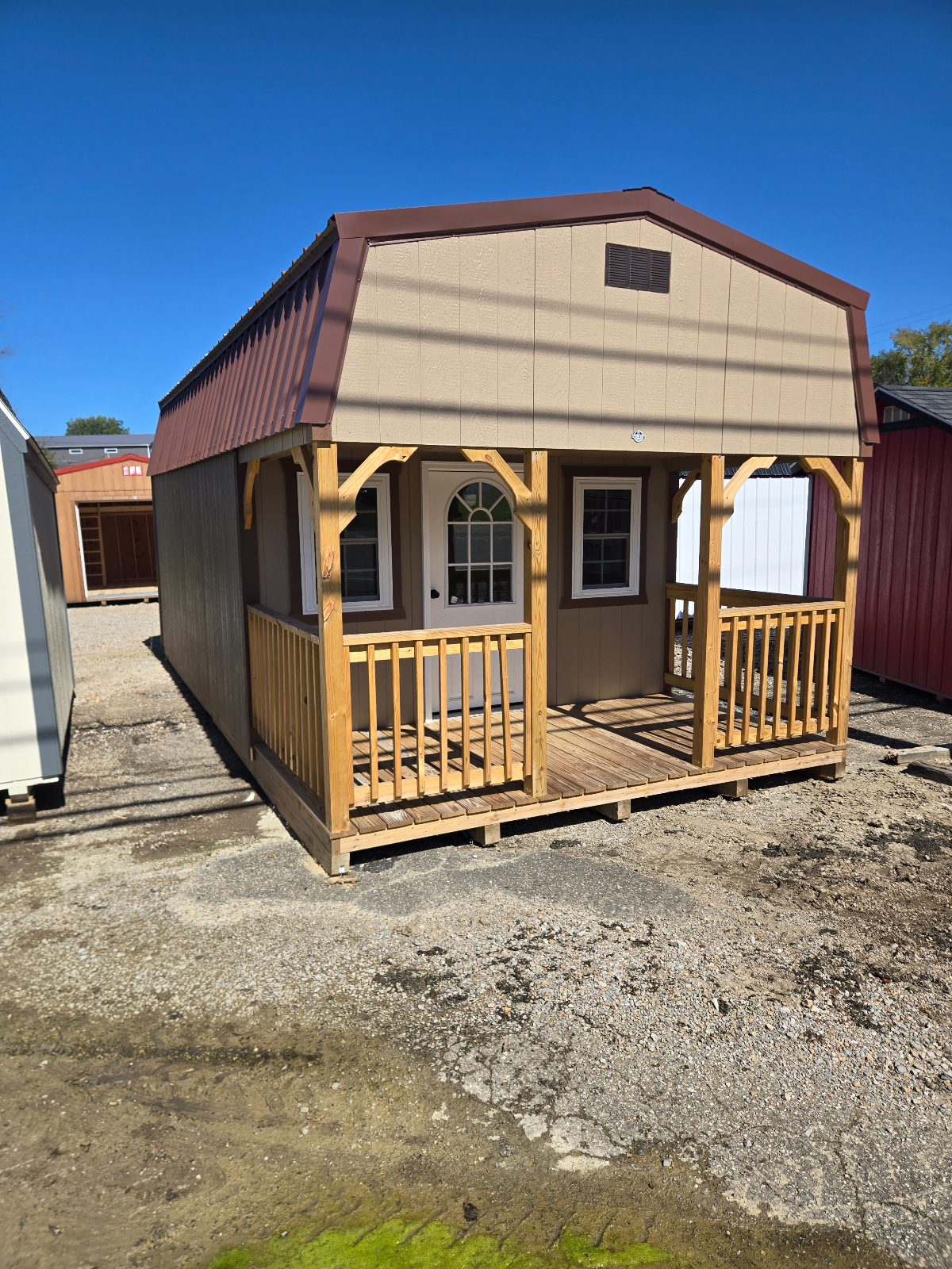 12' x 24' Spacious Cabin & Storage Combo 12x24 A-Frame in Zainesville, OH for sale in Zainesville, OH