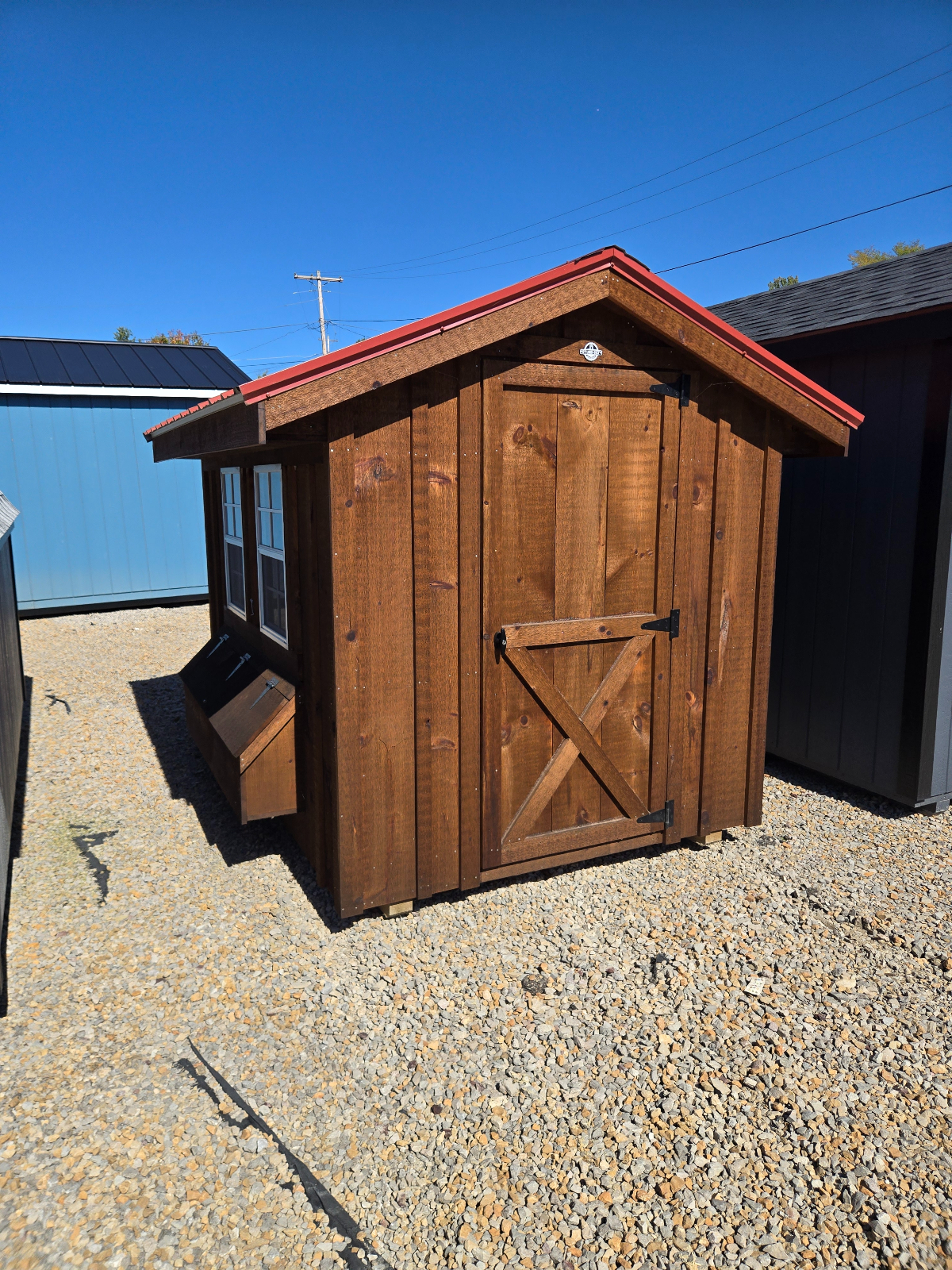 6' x 8' Compact Chicken Coop Shed in Zainesville, OH | Sturdi Bilt for sale in Zainesville, OH