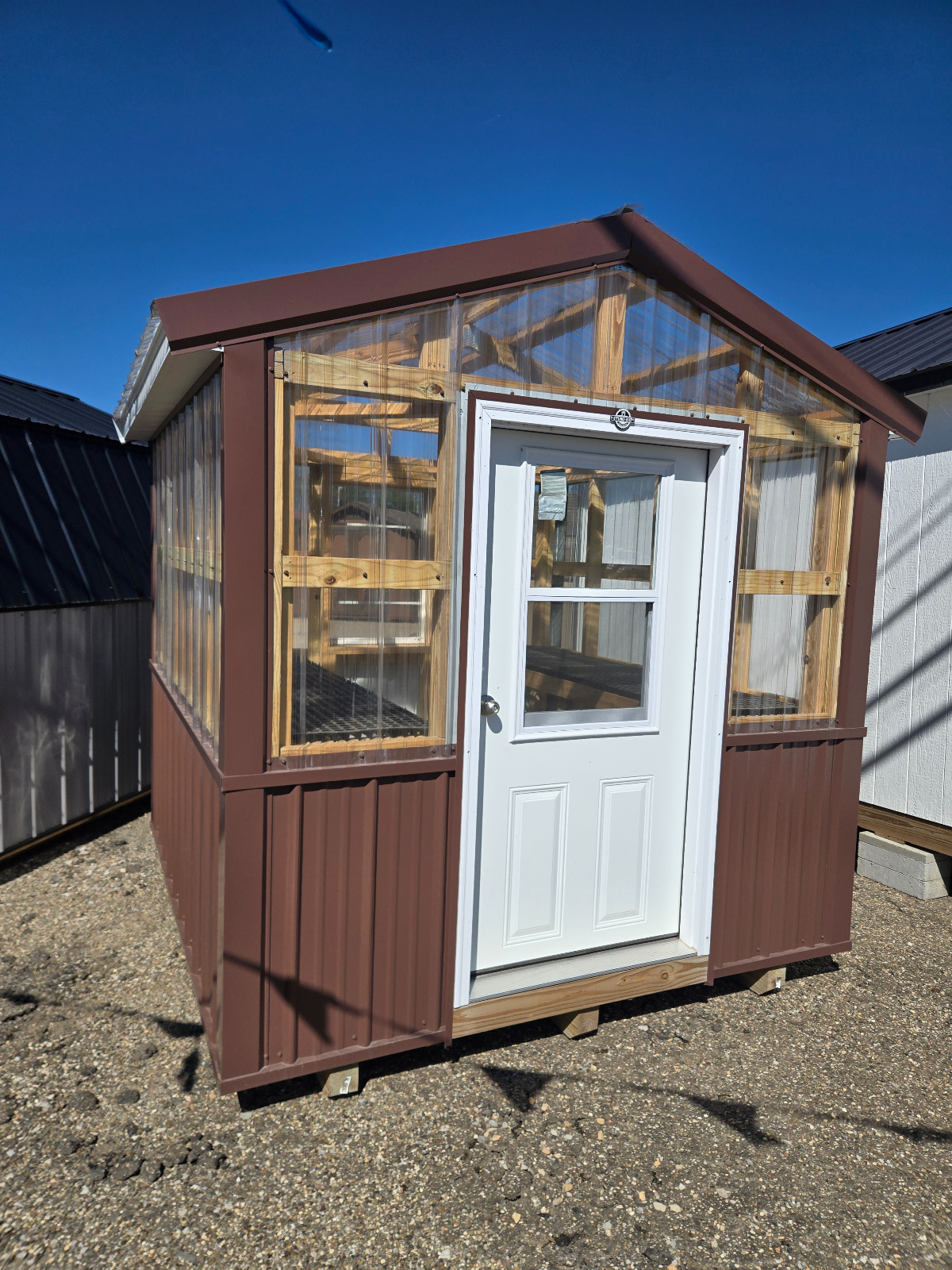 8' x 8' Compact Garden Greenhouse Shed 8x8 in Zainesville, OH for sale in Zainesville, OH
