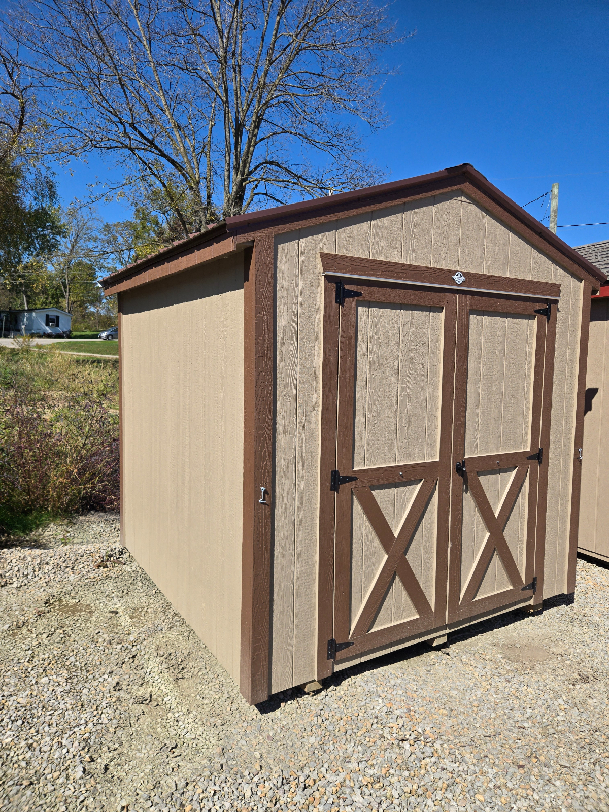 8' x 8' Compact Tool Storage A-Frame Shed 8x8 in Zainesville, OH for sale in Zainesville, OH