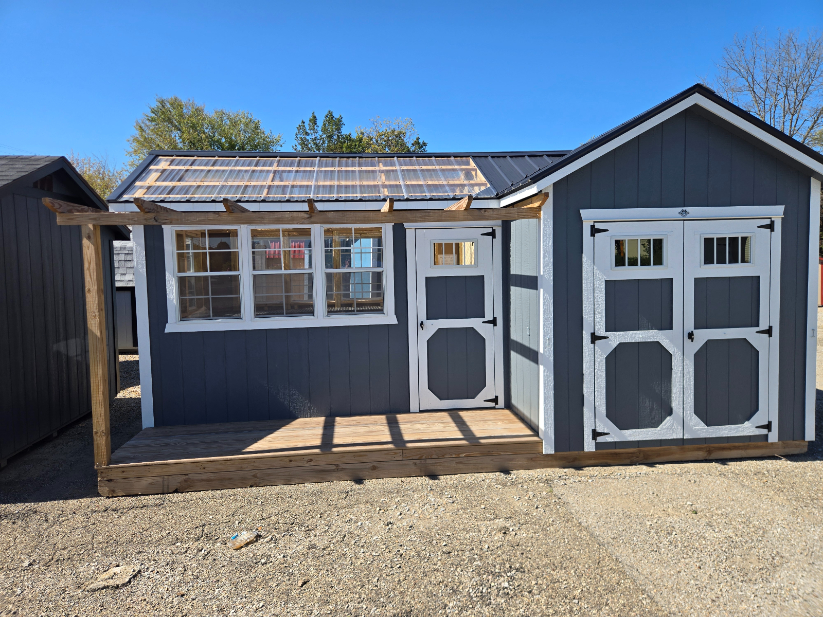 12' x 24' A-Frame Greenhouse & Shed Combo 12x24 in Zainesville, OH for sale in Zainesville, OH
