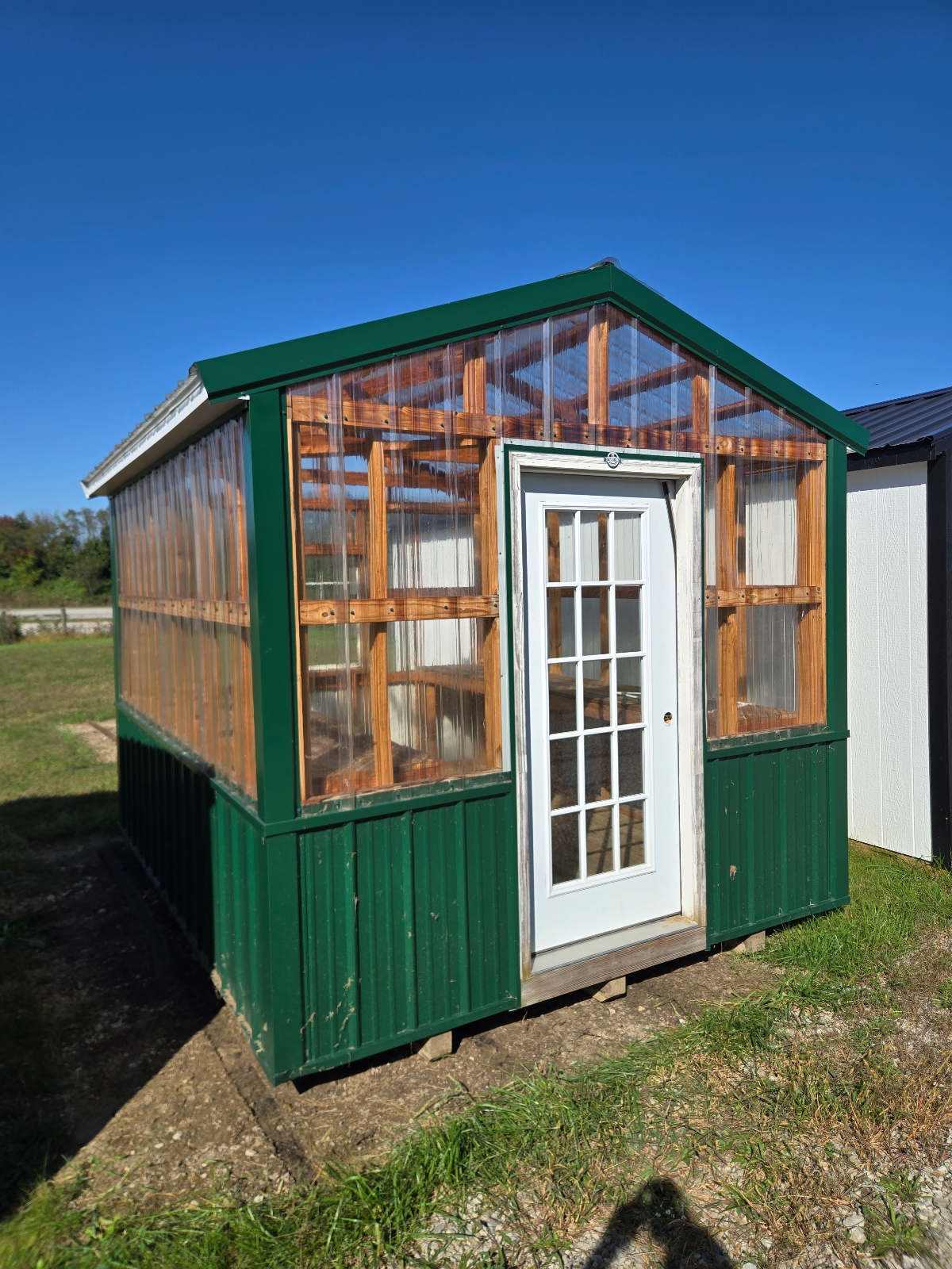 8' x 12' Compact A-Frame Greenhouse Shed for Small Gardens in Wellston, OH for sale in Wellston, OH