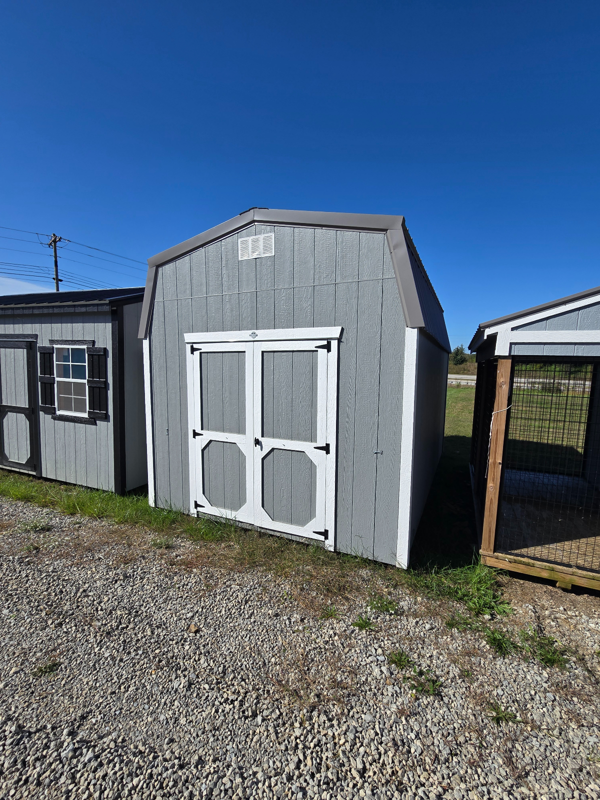 10' x 16' Gambrel Roof Storage Shed 10x16 for Seasonal Organization in Wellston, OH for sale in Wellston, OH