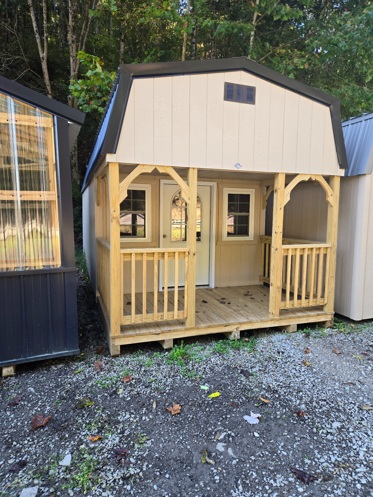 10' x 24' Gambrel 10x24 Cabin Shed & Living Space, Perfect for Home Office in Bridgeport, WV for sale in Bridgeport, WV