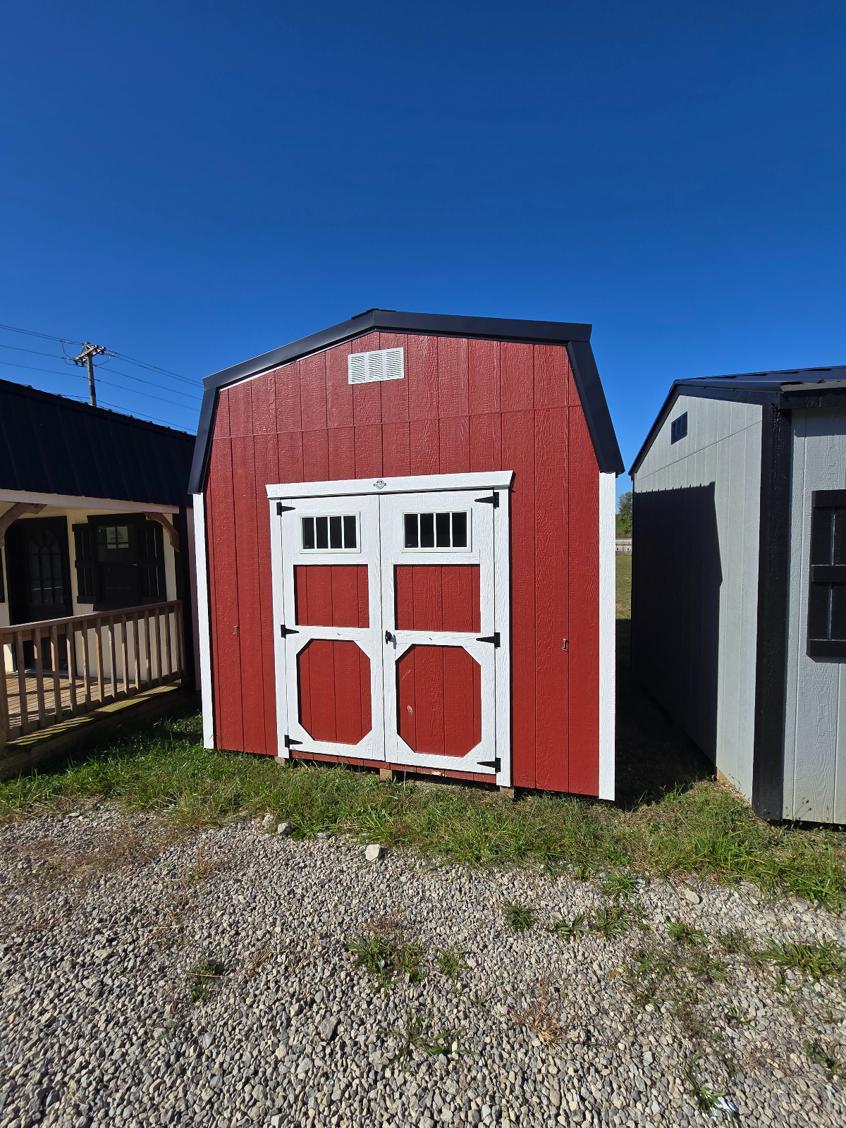 10' x 16' High Barn A-Frame Shed 10x16 for Hobby & Tool Storage in Wellston, OH for sale in Wellston, OH