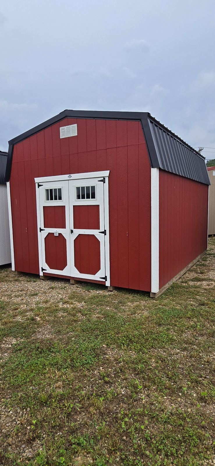 12' x 16' High Barn Gambrel Shed 12x16 for Hobby & Tool Storage in Logan, OH for sale in Logan, OH