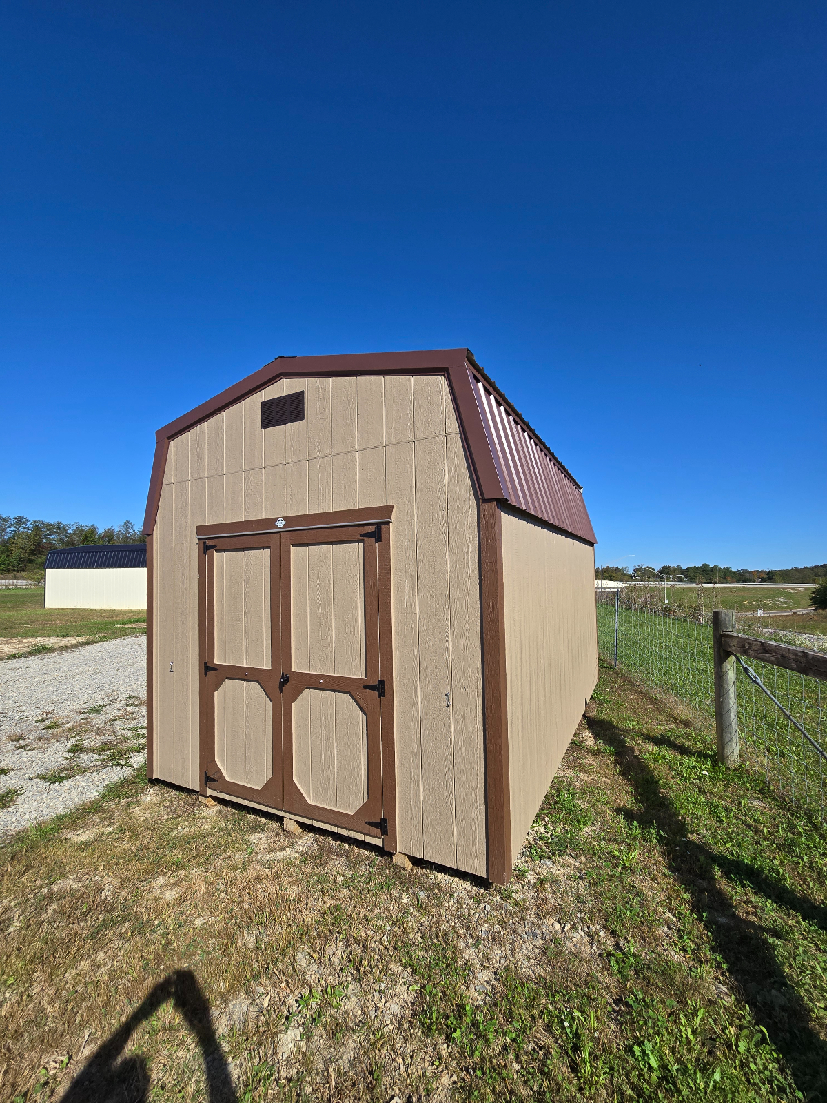 10' x 16' High Barn Gambrel Shed 10x16 for Hobby & Tool Storage in Wellston, OH for sale in Wellston, OH