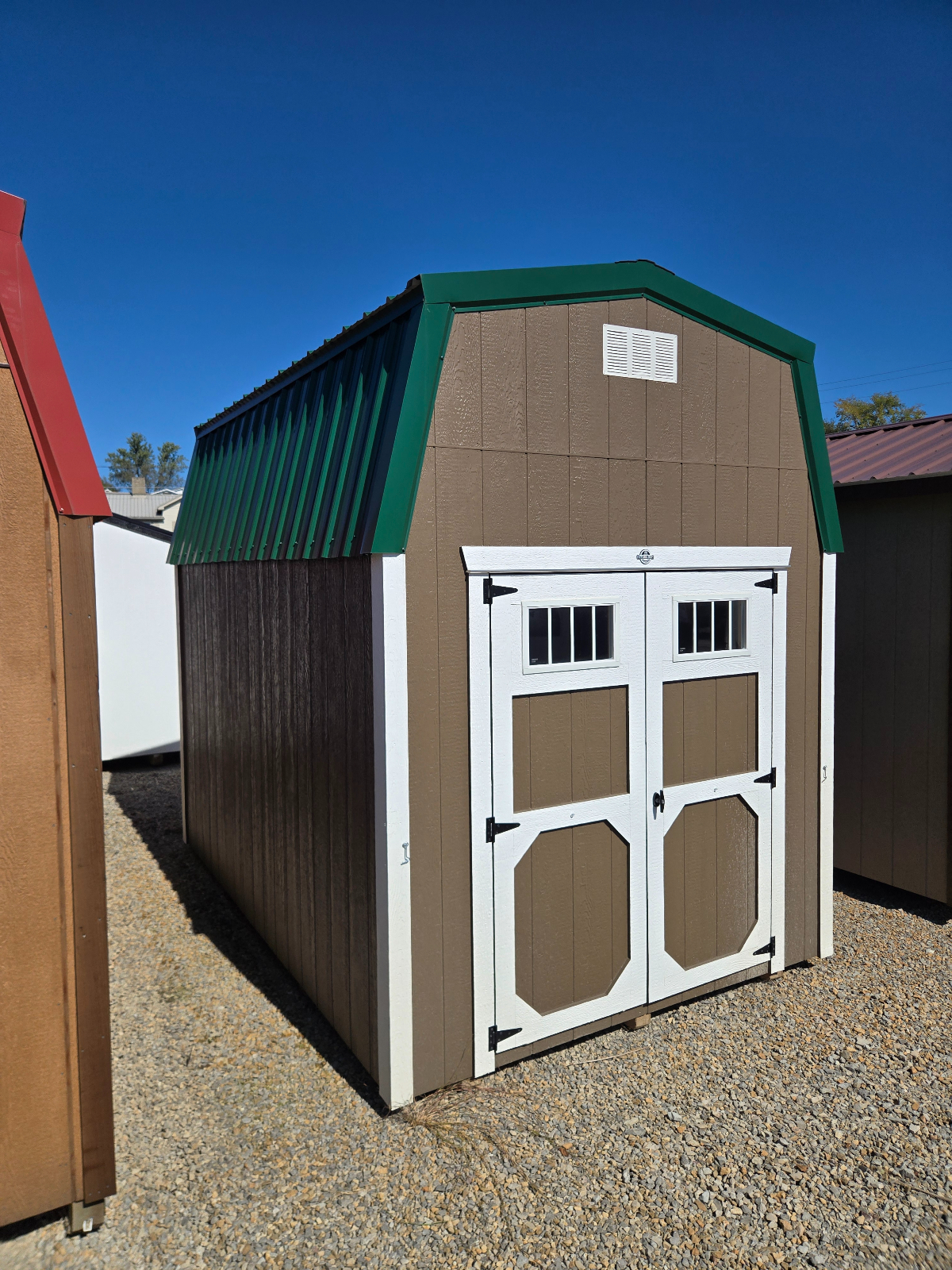 8' x 12' 8x12 Gambrel High Barn Shed for Compact Tool Storage in Zainesville, OH for sale in Zainesville, OH