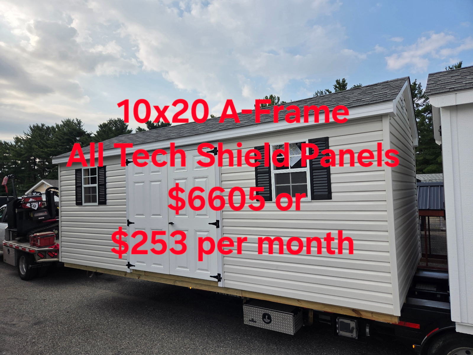 10' x 20' A-Frame Shed 10x20 for Versatile Workshop & Storage in Burlington, NJ for sale in Burlington, NJ