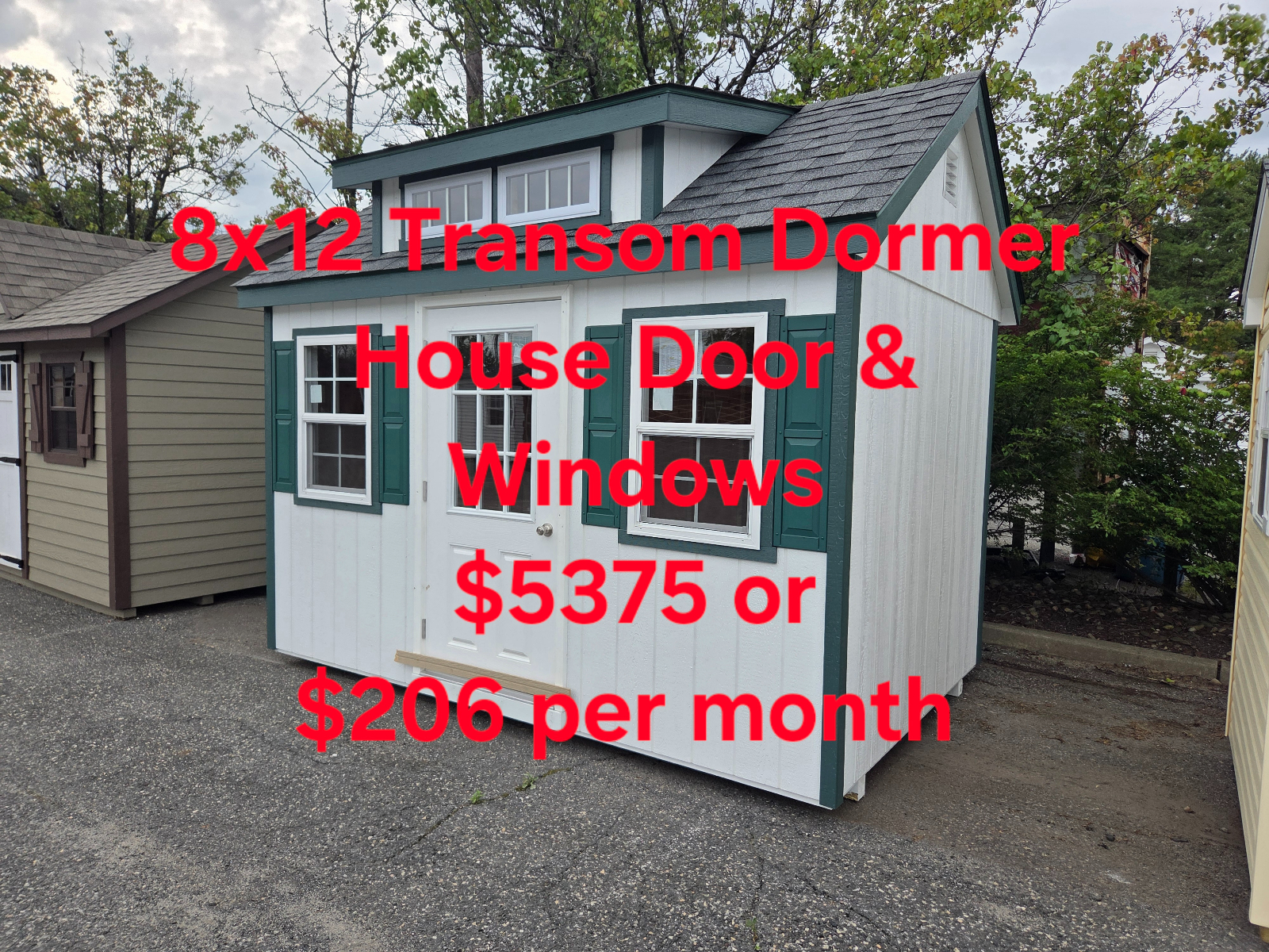 8' x 12' Compact Outdoor Storage Shed 8x12 in Burlington, NJ for sale in Burlington, NJ