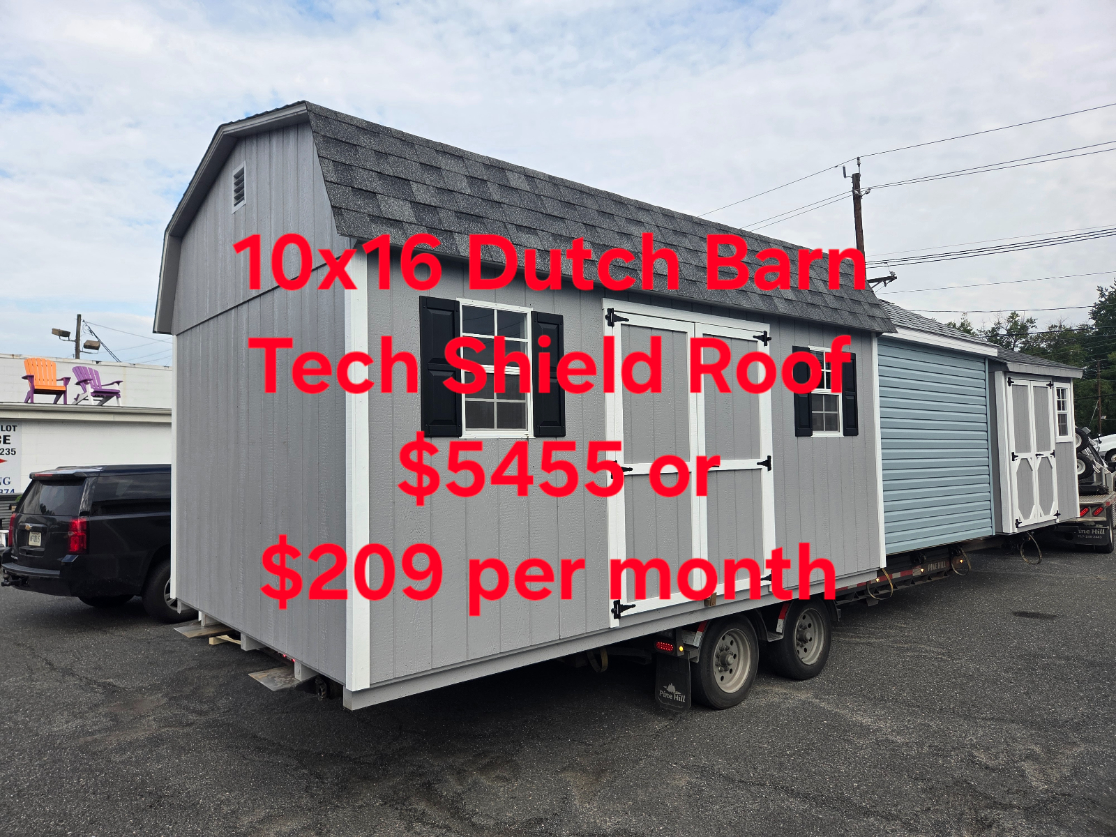 10' x 16' 10x 16 Dutch Barn  for sale in Burlington, NJ