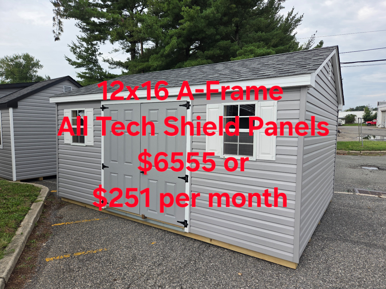 12' x 16' 12x16 A-Frame Shed  for sale in Burlington, NJ