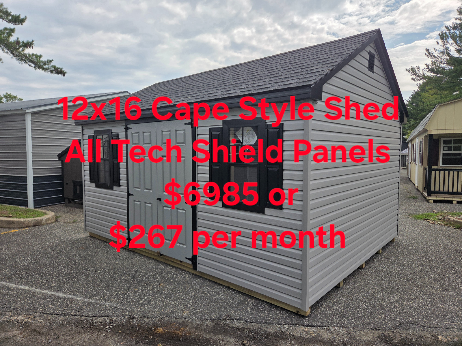 12' x 16' 12x16 Cape Style Shed  for sale in Burlington, NJ
