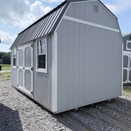 10' x 16' Side Lofted Gambrel Shed 10x16 for Hobby & Workshop Storage in Danville, AL for sale in Danville , AL