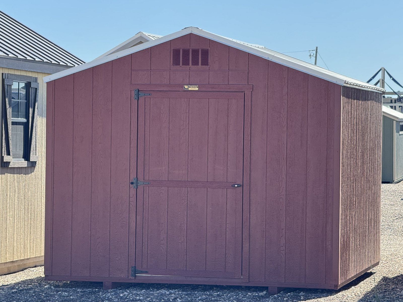 10' x 12' A-Frame Economy Shed 10x12 for Compact Tool Storage in Farr West, UT for sale in Farr West, UT